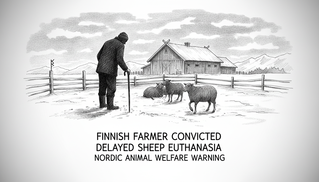 Finnish Farmer Convicted for Delaying Sheep Euthanasia