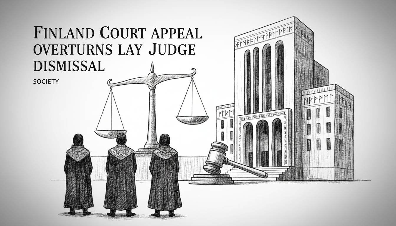 Finland Court Appeal Overturns Lay Judge Dismissal
