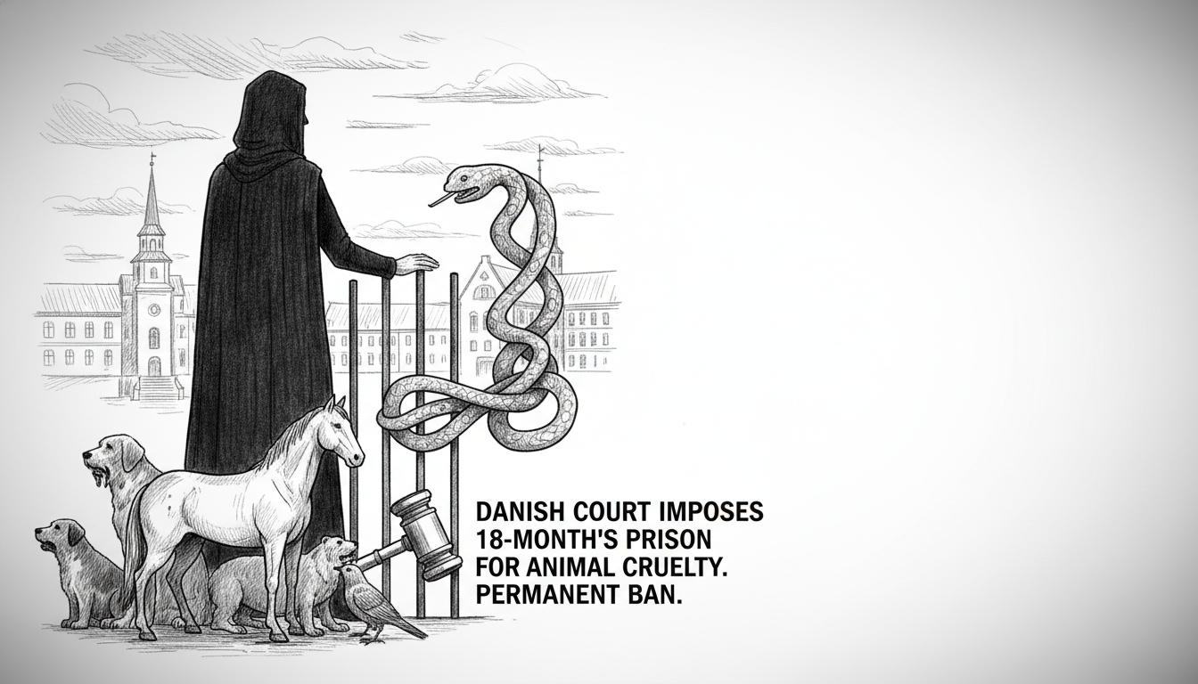 Danish Court Imposes Prison for Animal Cruelty in Landmark Case