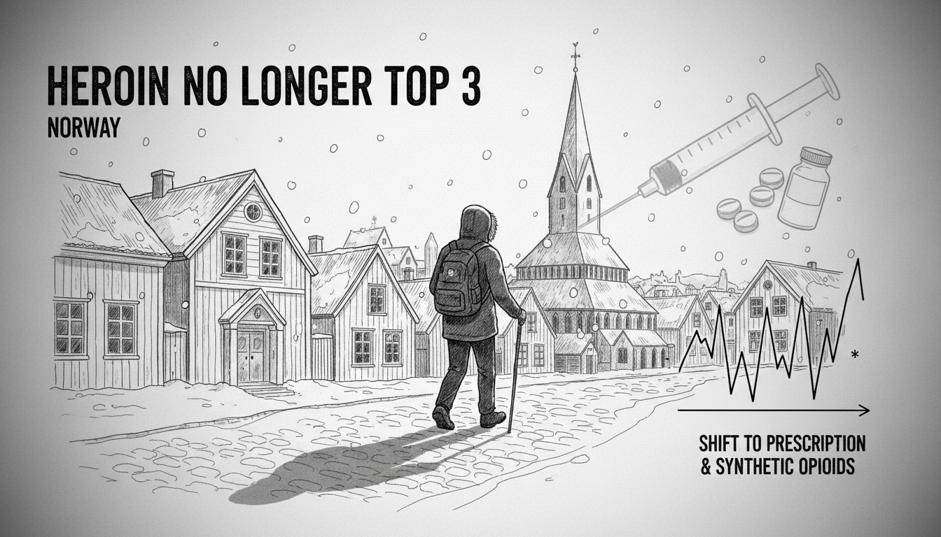 Heroin No Longer Among Top Three Deadliest Drugs in Norway