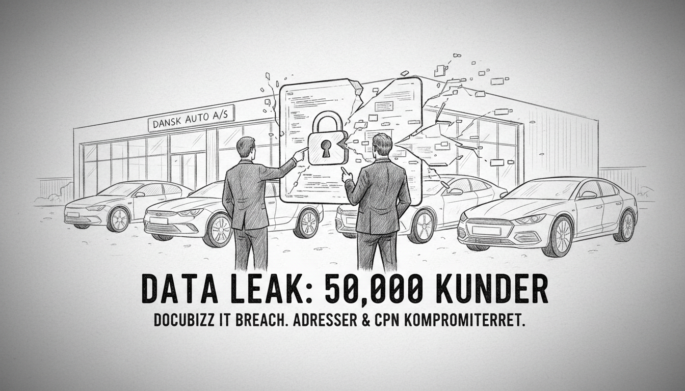 Danish Auto Dealers Hit by Major Data Breach Affecting Thousands