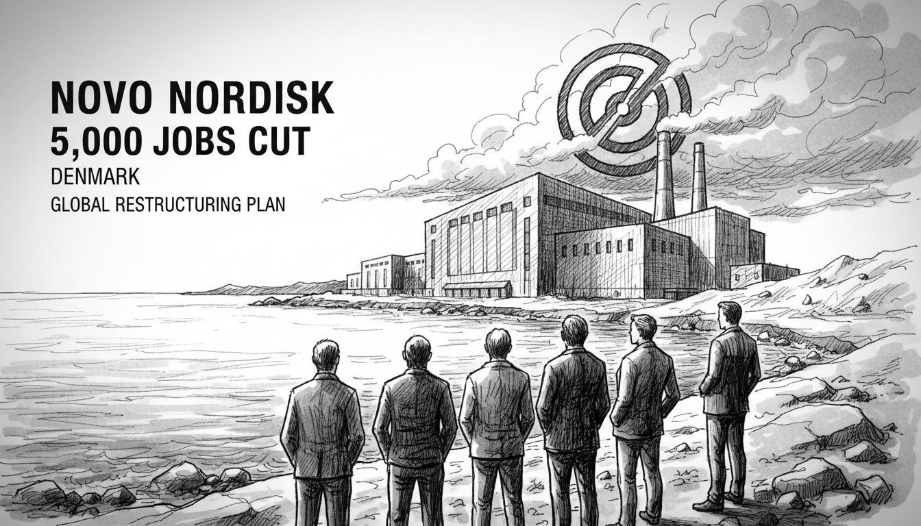 Novo Nordisk Confirms 5,000 Jobs Cut in Denmark