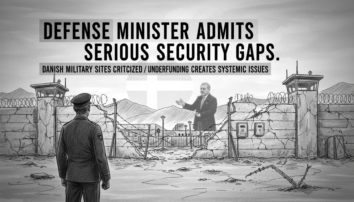Defense Minister Admits Serious Security Gaps at Military Sites