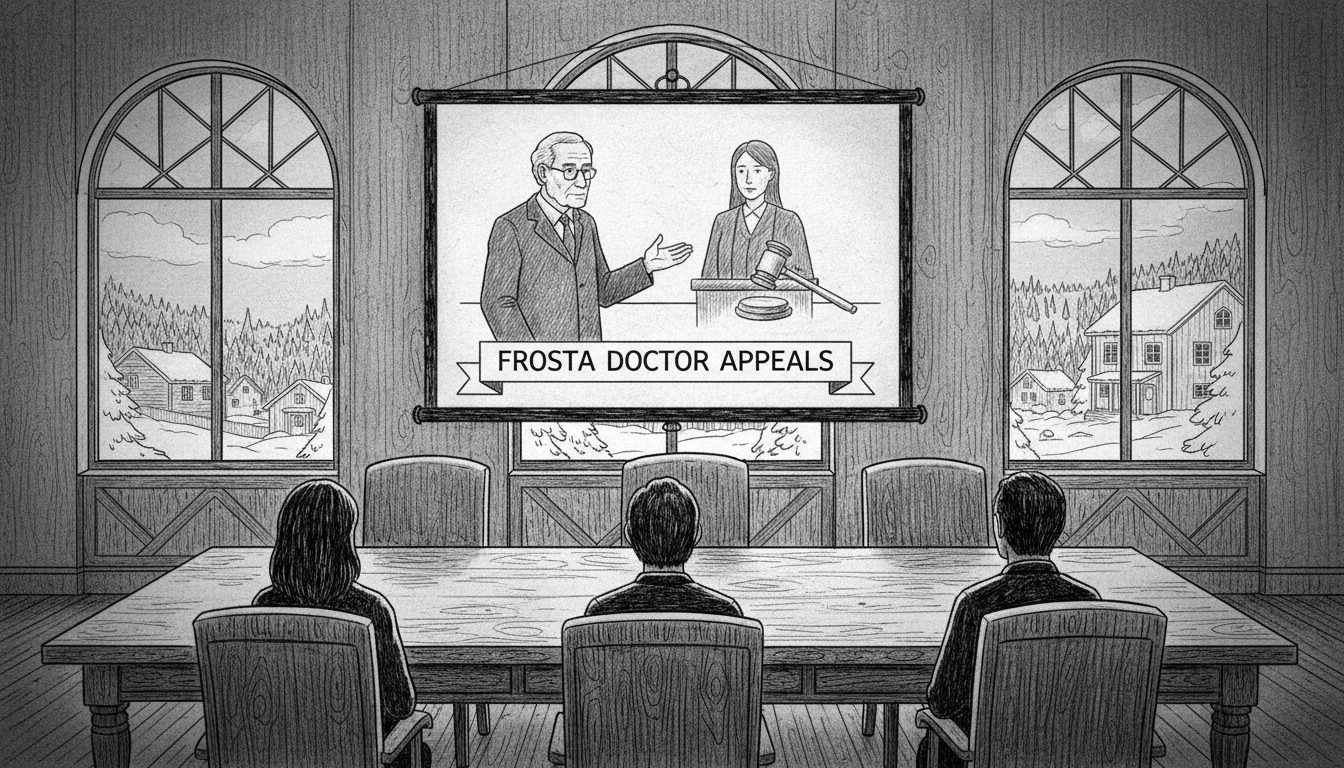 Former Frosta Doctor Appeals Sentence in Landmark Abuse Case