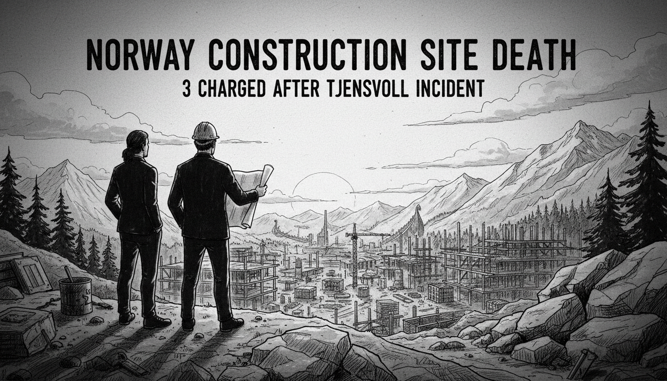 Norway Construction Site Death: 3 Charged After Tjensvoll Incident