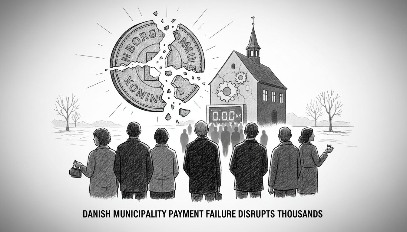 Danish Municipality Payment Failure Disrupts Thousands