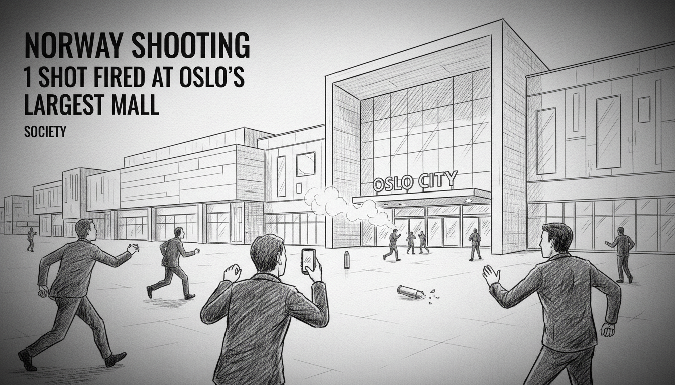 Norway Shooting: 1 Shot Fired at Oslo's Largest Mall