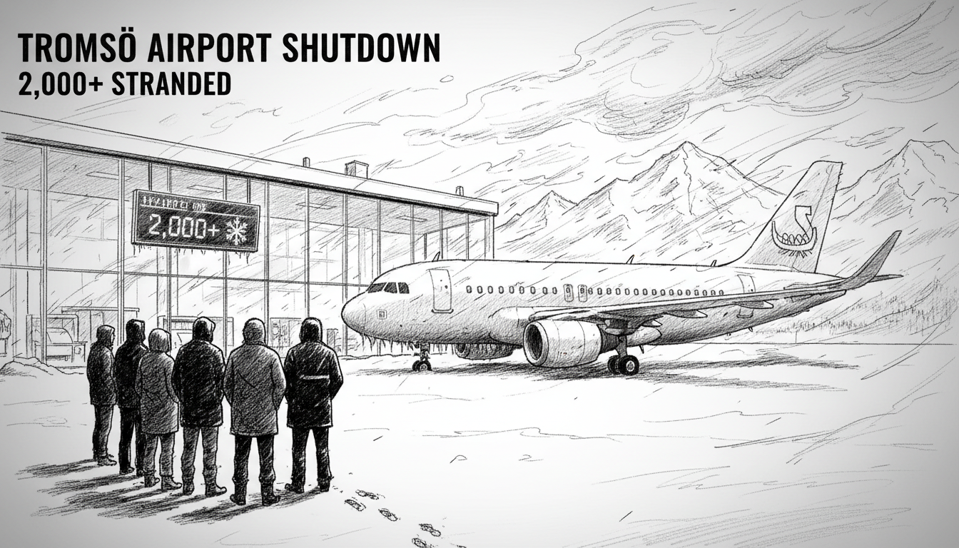 Norway Weather Shuts Tromsø Airport: 2,000+ Stranded