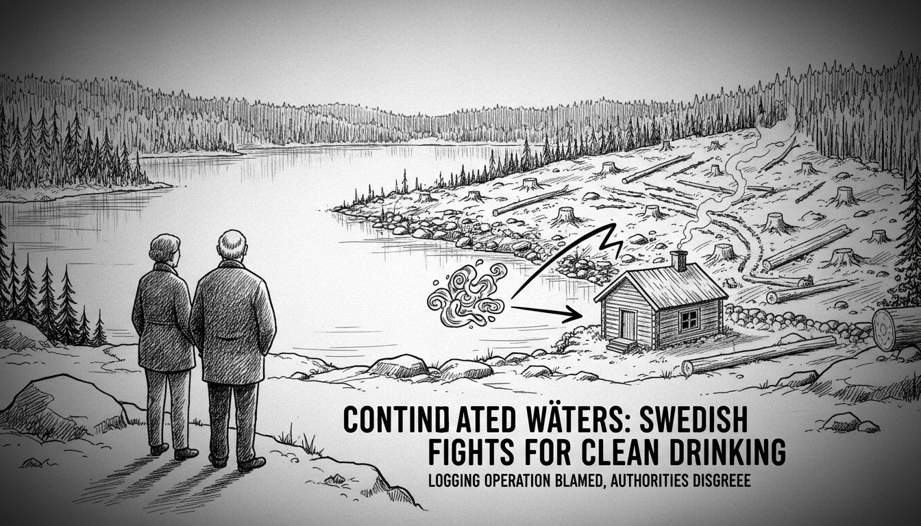 Swedish Couple Reports Logging Operation Over Water Contamination