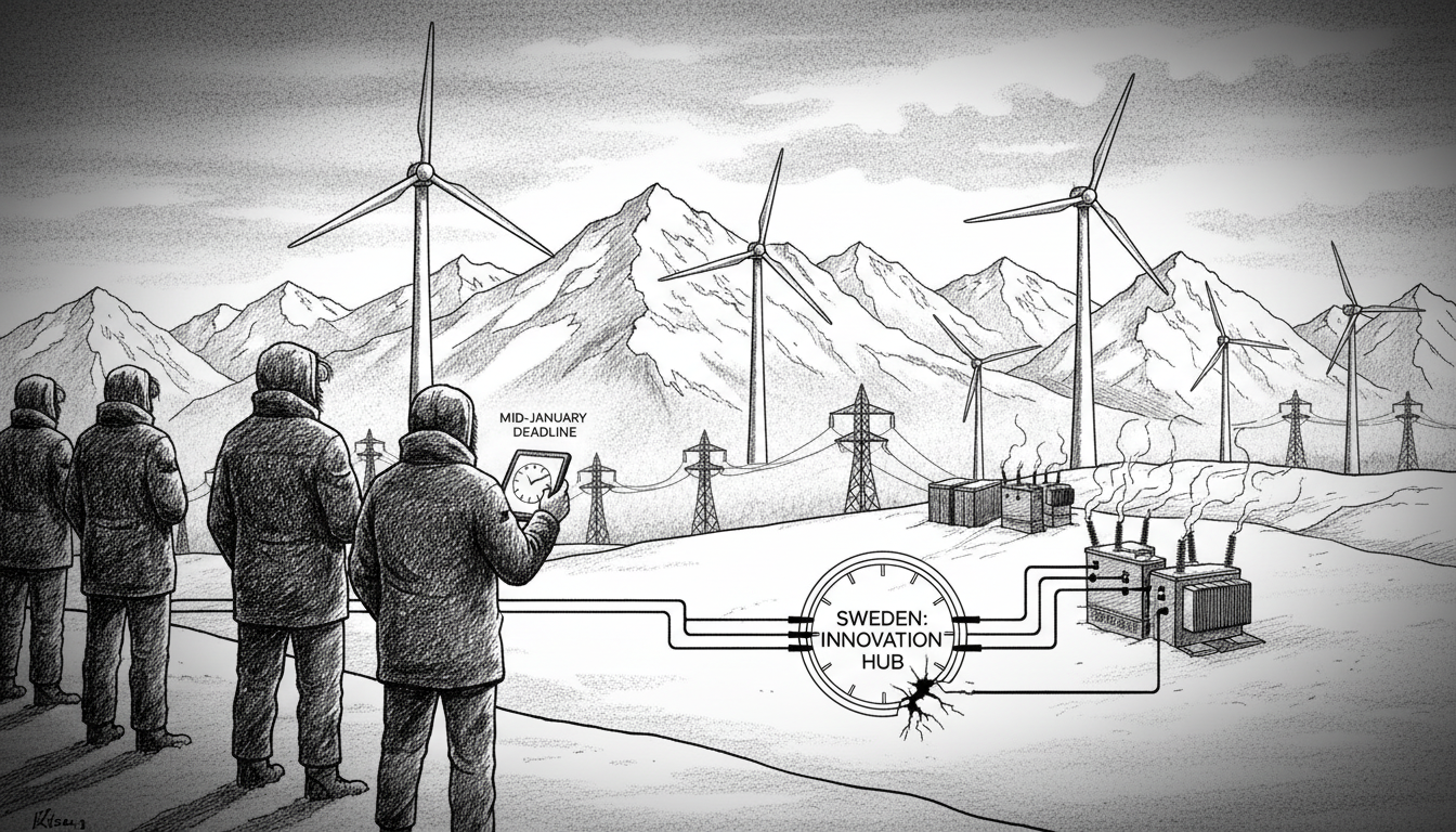 Sweden's Strategic Power Reserve Faces Winter Deadline Pressure