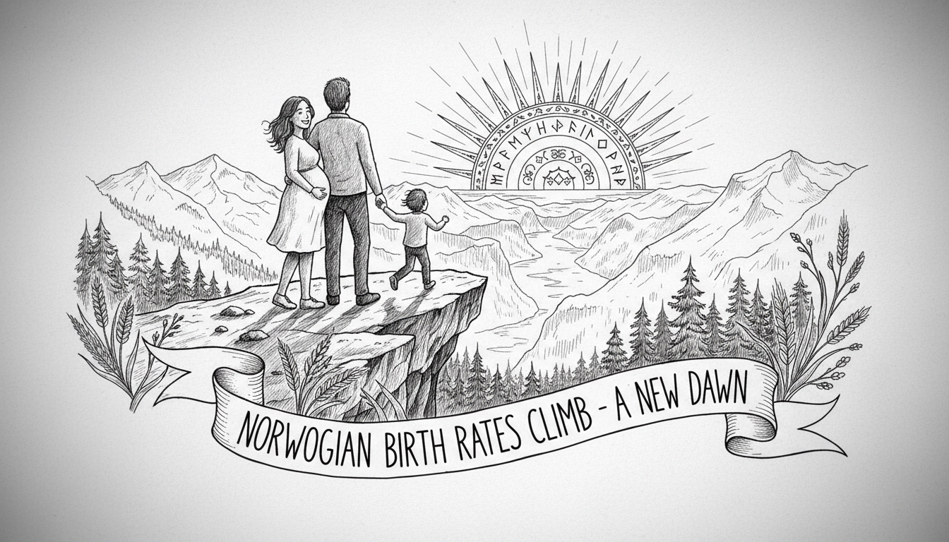 Norwegian Birth Rates Continue Upward Trend in Third Quarter