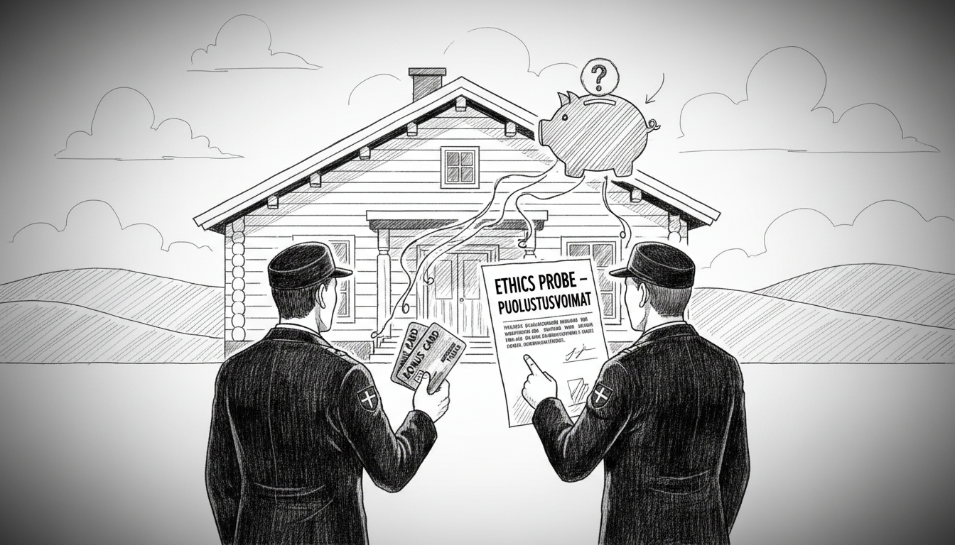 Finnish Defense Forces Probe Staff Bonus Card Misuse