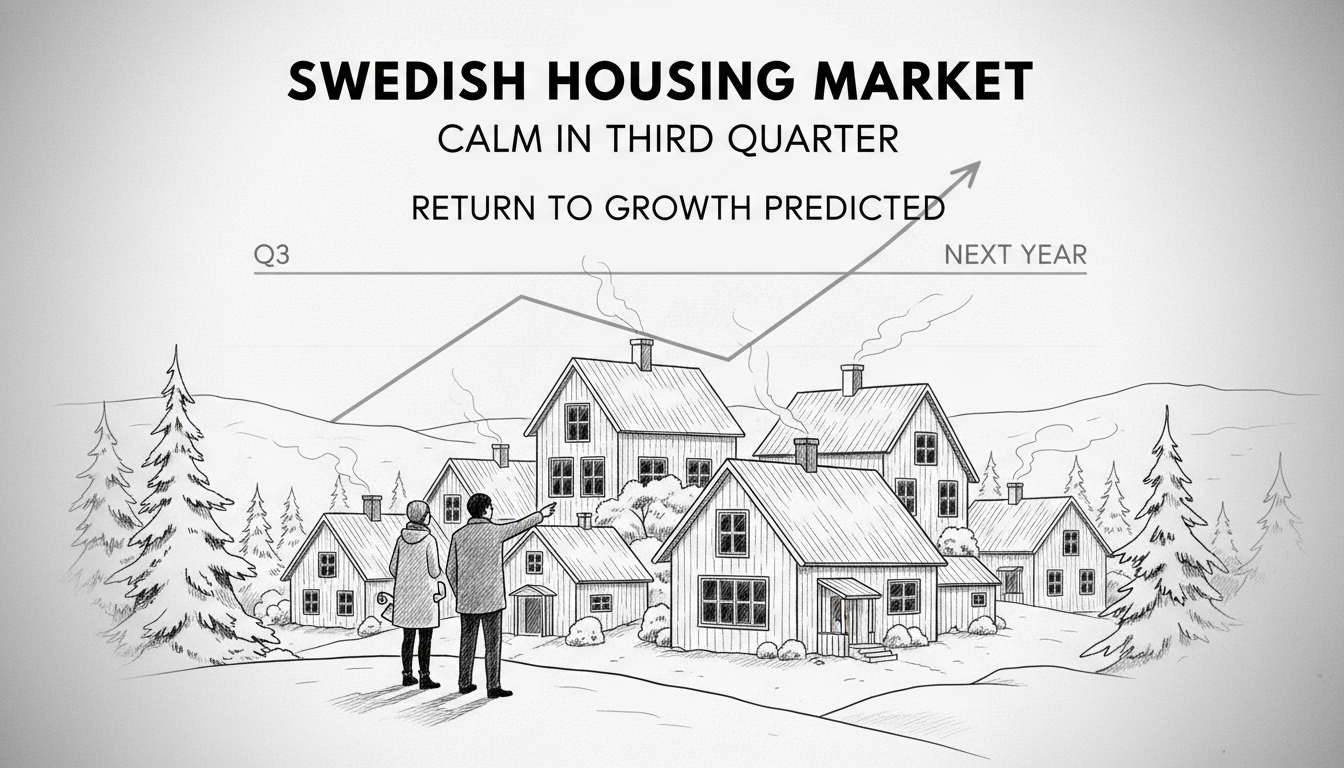 Swedish Housing Market Shows Calm in Third Quarter