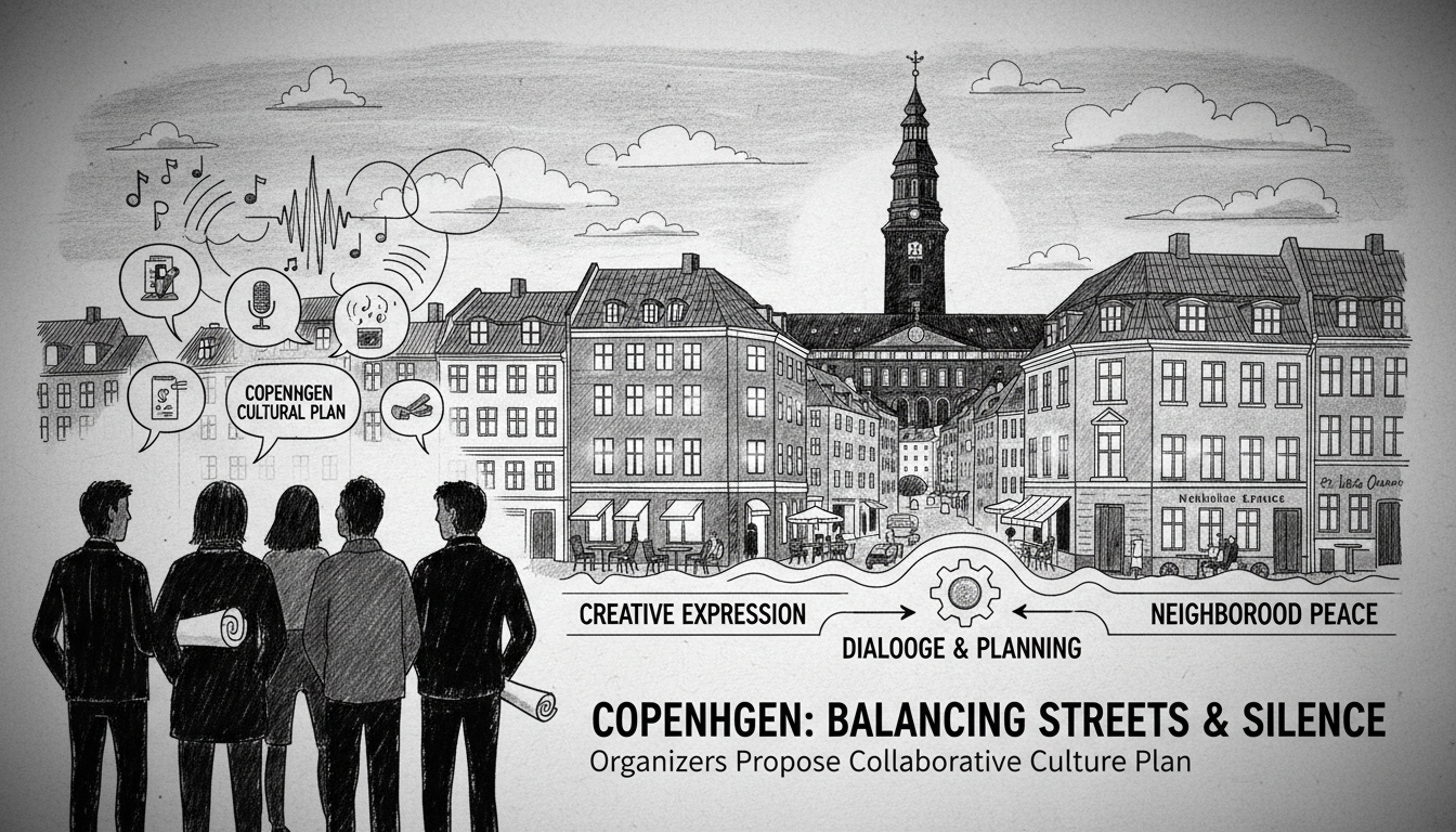 Copenhagen Cultural Organizers Propose Plan to Balance Street Events and Neighborhood Peace