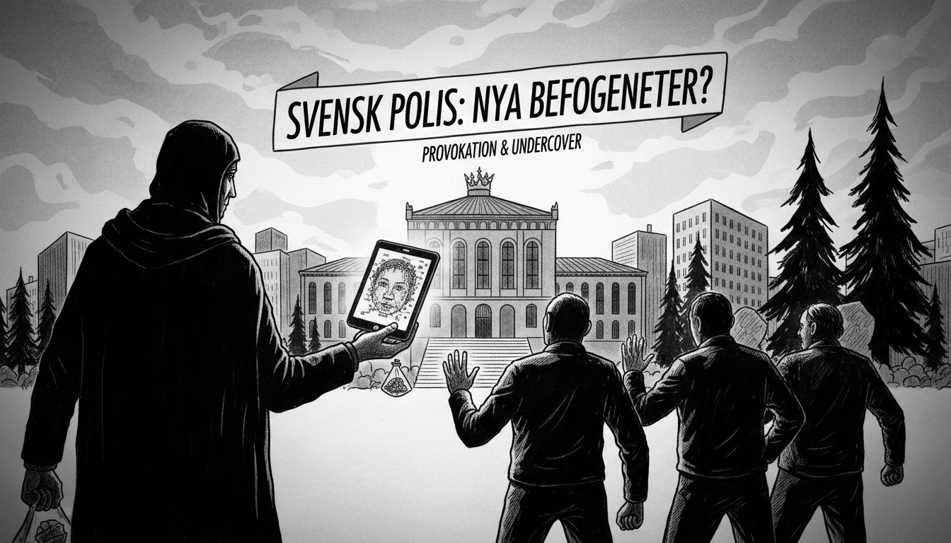 Swedish Police Could Gain Powers to Provoke Crimes
