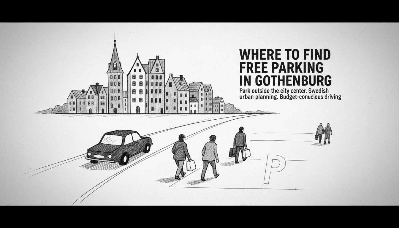 Where to Find Free Parking in Gothenburg