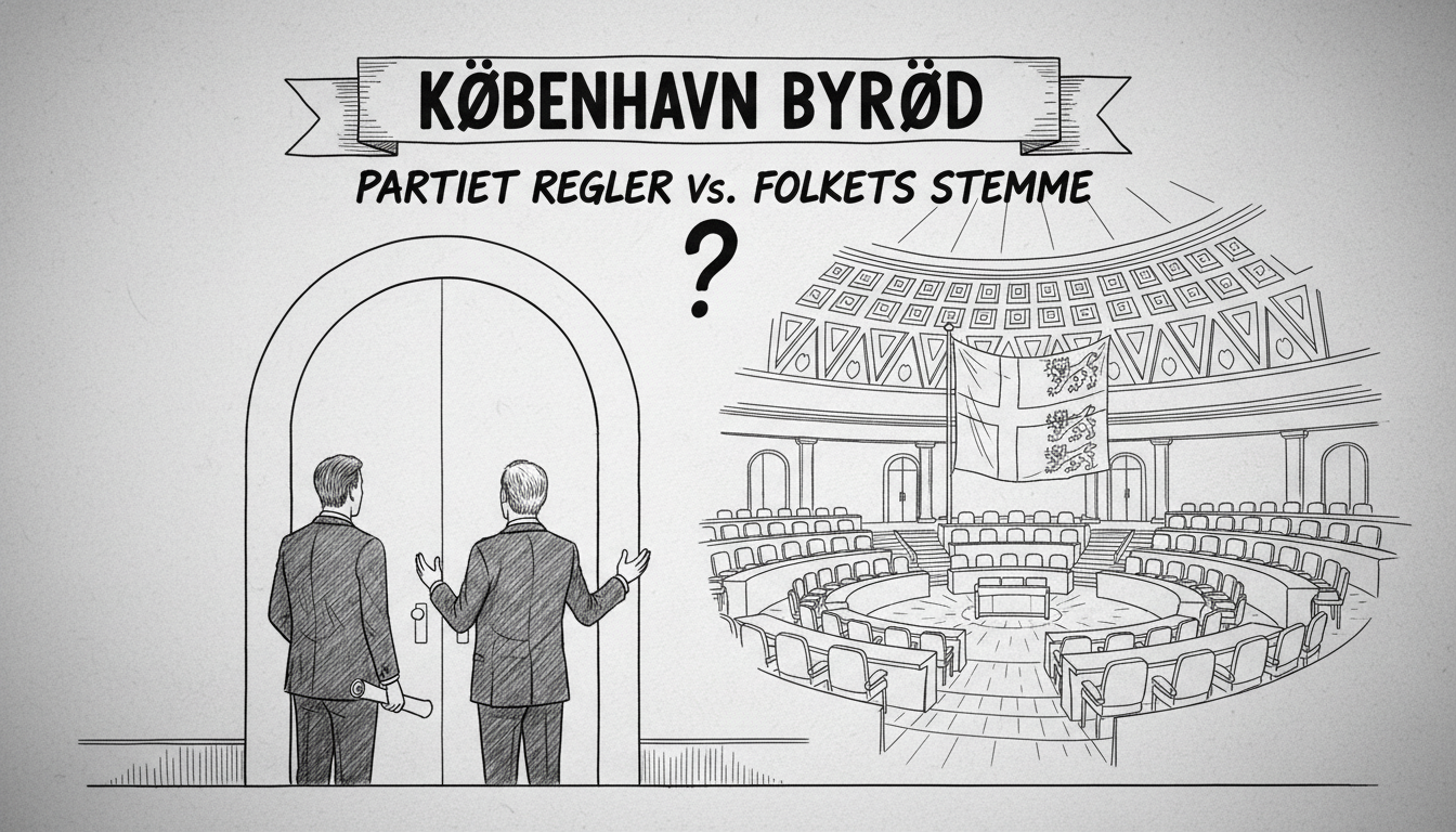 Elected Copenhagen Politicians Miss First Council Meeting Amid Party Rules Dispute