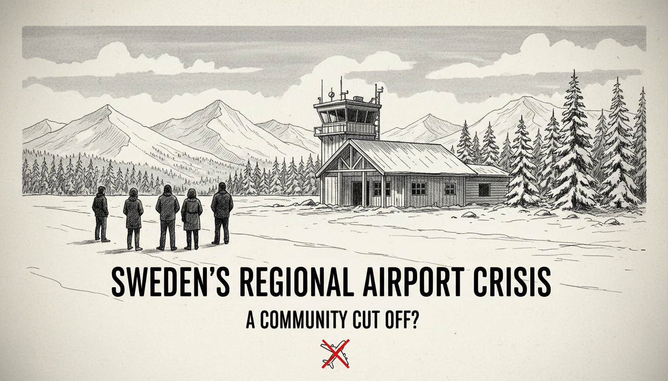 Sweden's Regional Airport Crisis: A Community Cut Off?