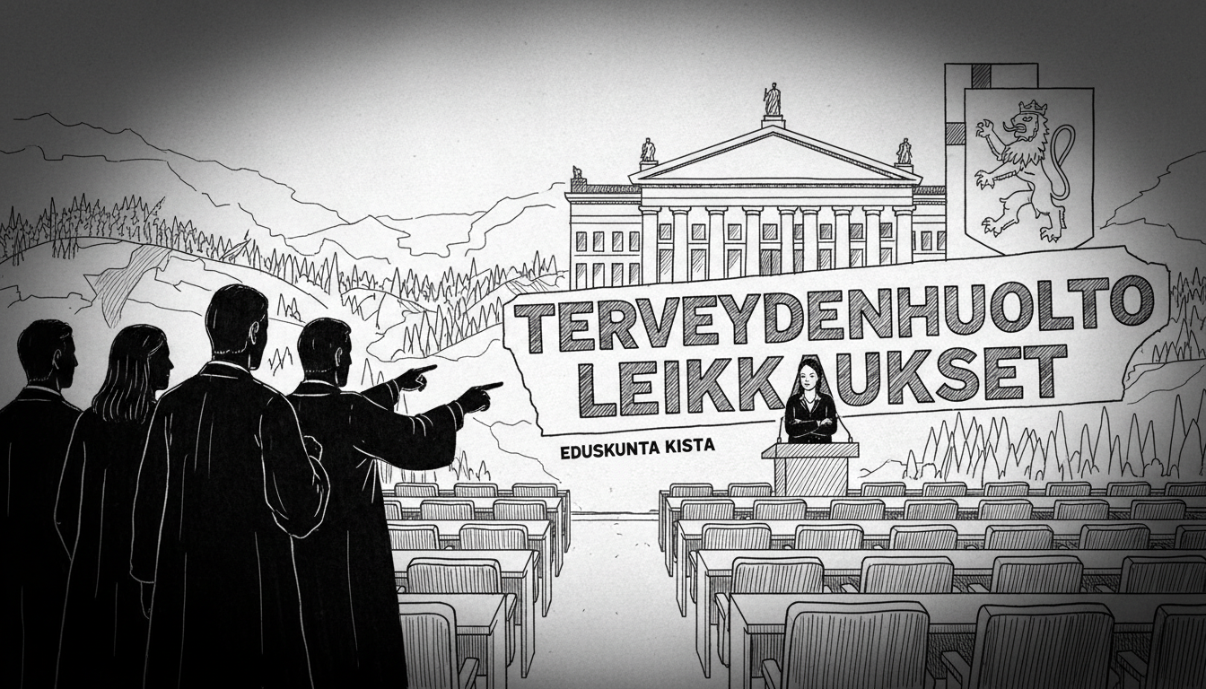 Parliament Clash Over Finnish Healthcare Cuts Sparks Heated Debate