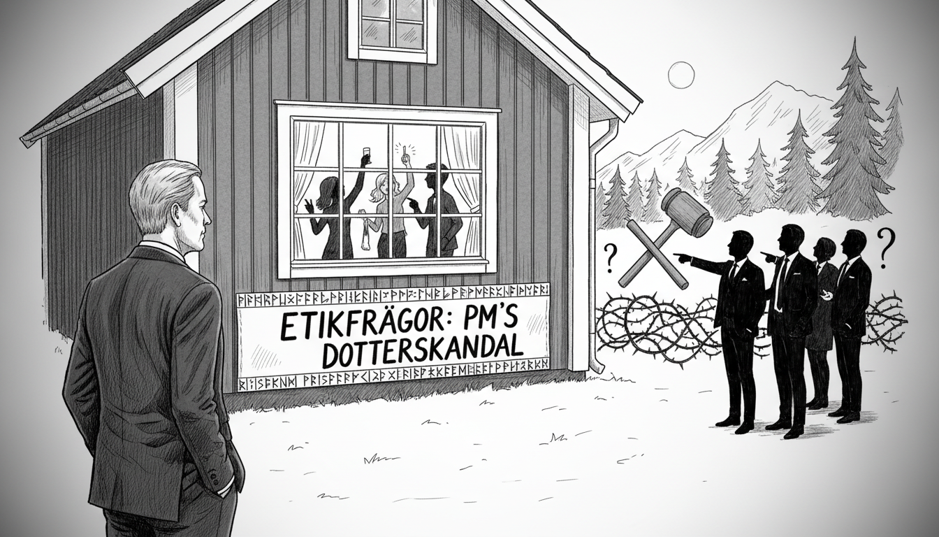 Swedish PM Faces Ethics Questions Over Daughter's Official Residence Party