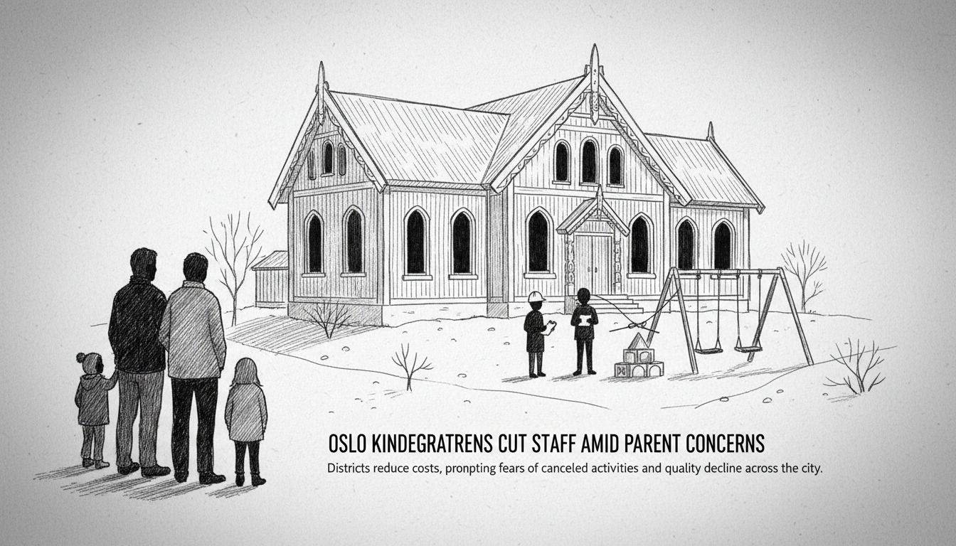 Oslo Kindergartens Cut Staff Amid Parent Concerns