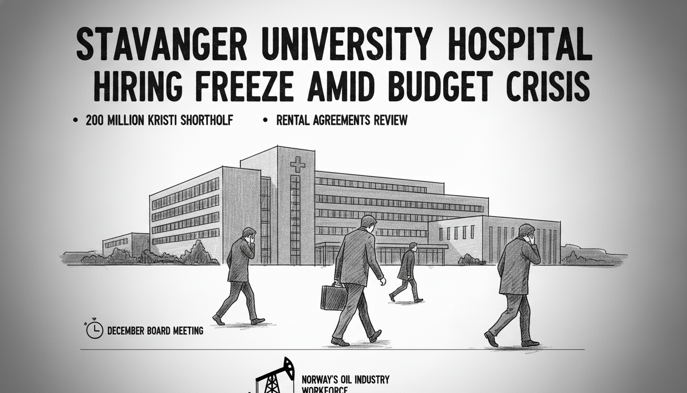 Stavanger University Hospital Considers Hiring Freeze Amid Budget Crisis