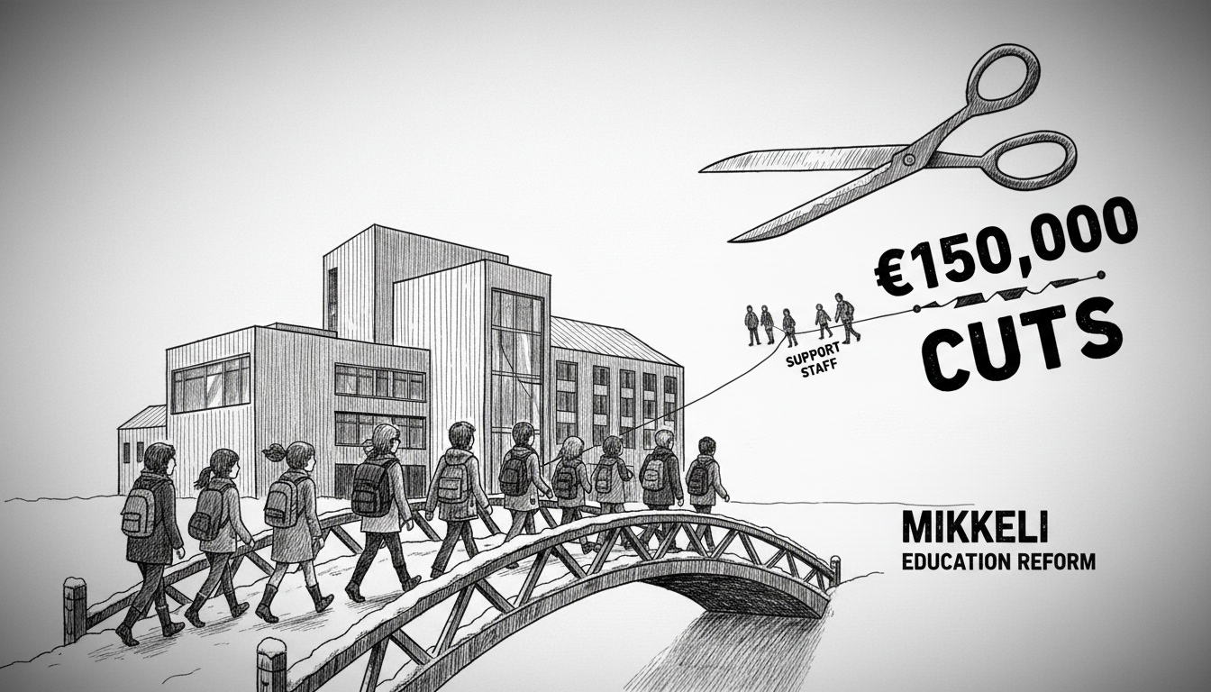 Finnish City Cuts School Support Staff Amid Education Reform