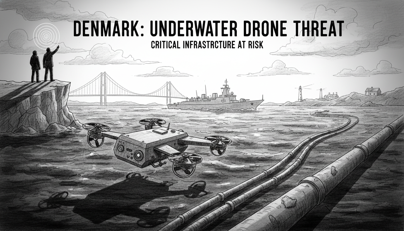 Denmark Faces Underwater Drone Threat to Critical Infrastructure