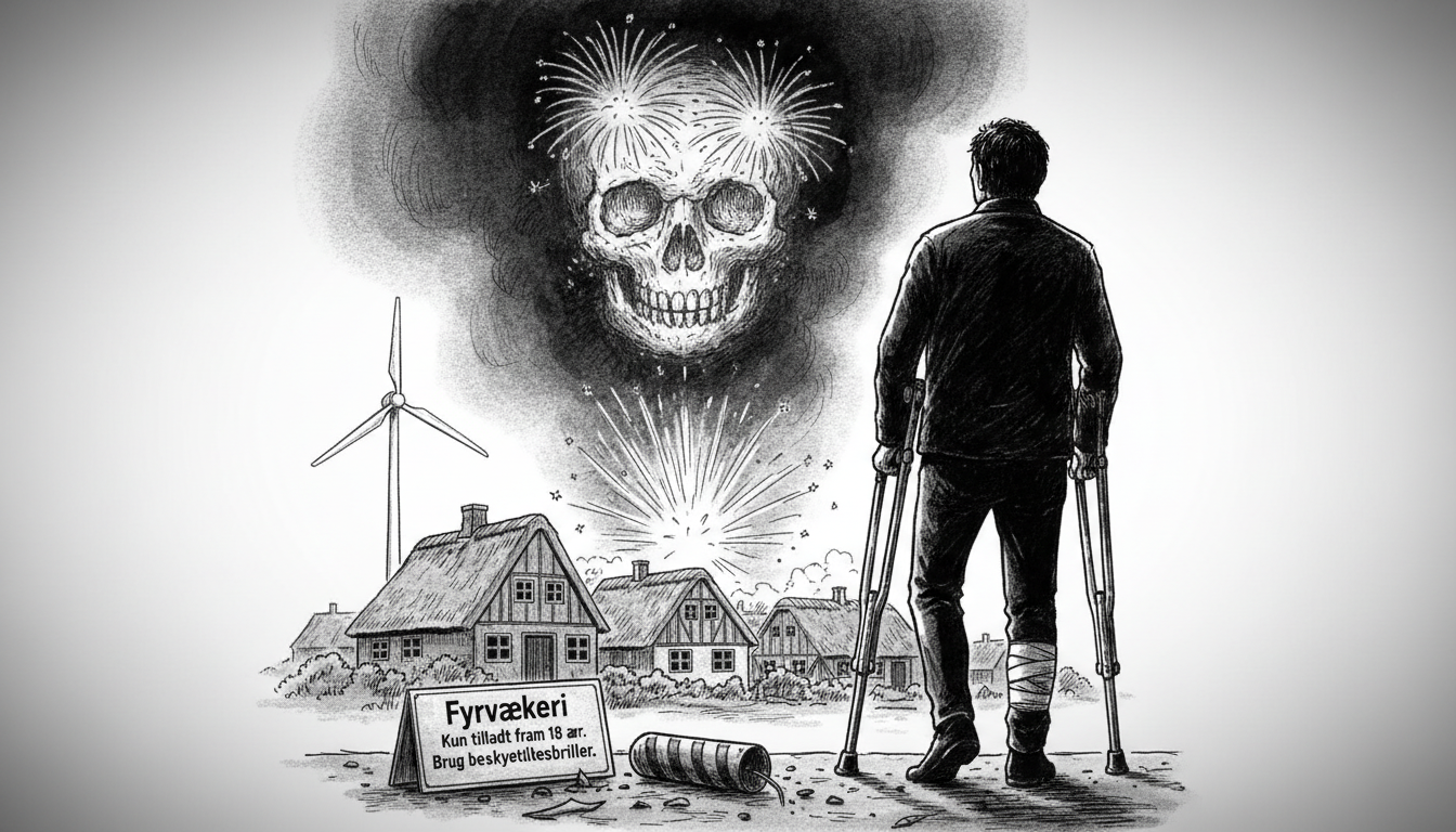 Critical Fireworks Injury Spotlights Denmark's Safety Struggle