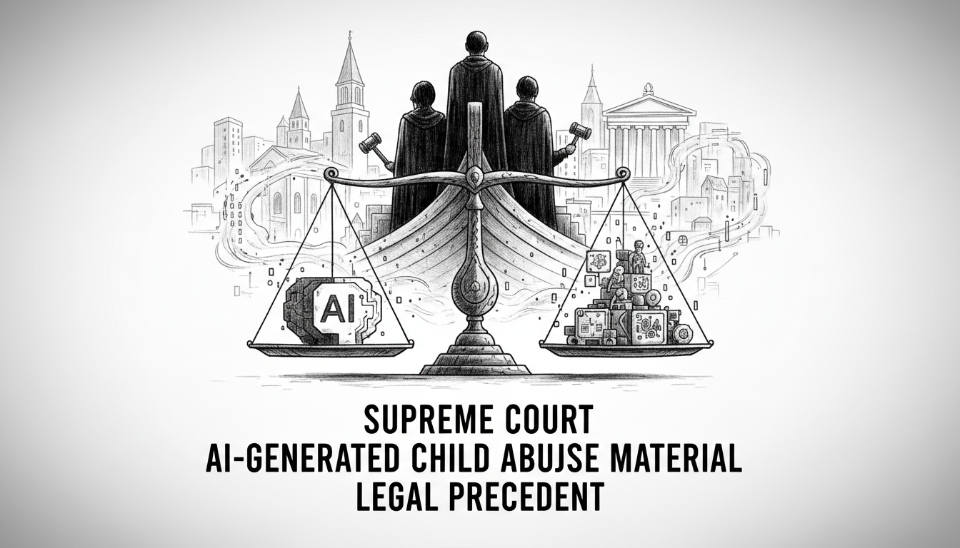 Supreme Court to Rule on AI-Generated Child Abuse Material Punishment