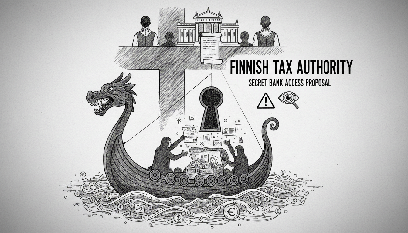 Finnish Tax Authority Could Secretly Access Bank Accounts Under New Proposal