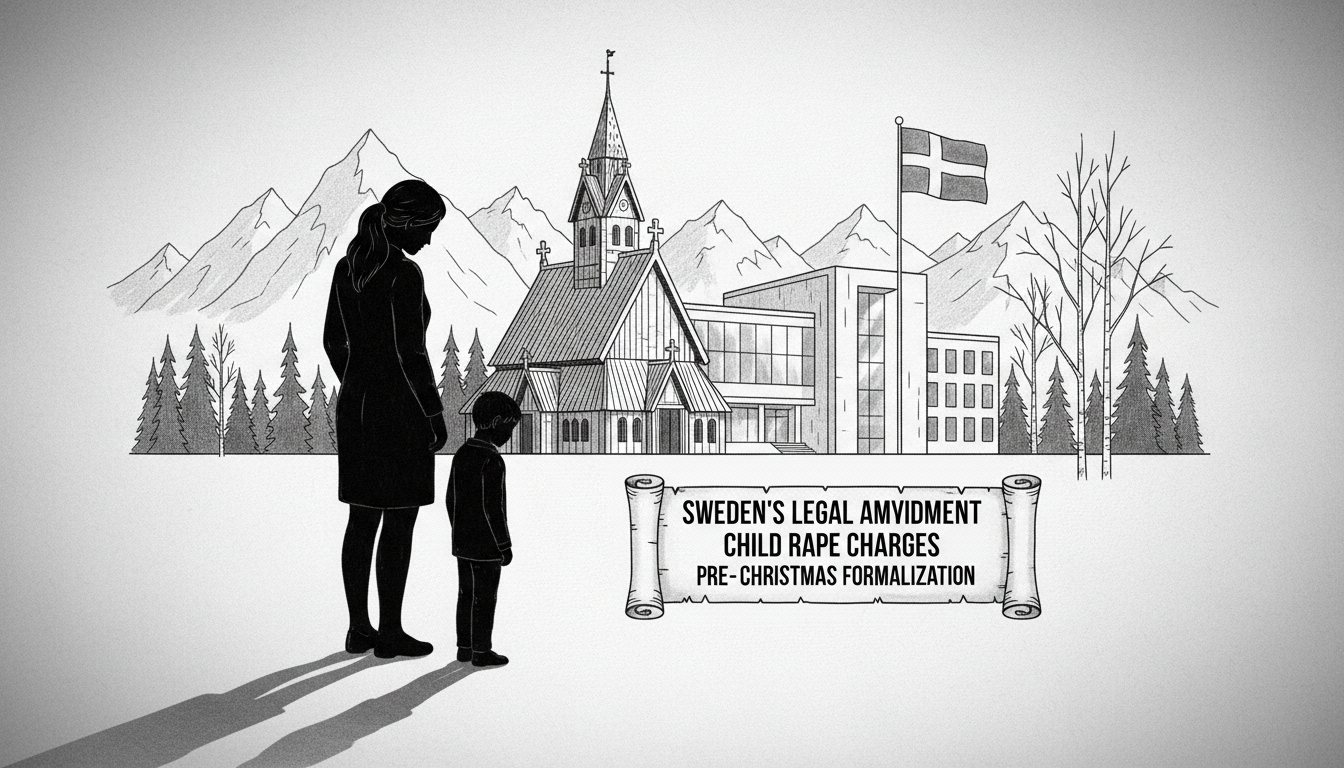 Woman Charged With Child Rape Under Sweden's New Legal Amendment