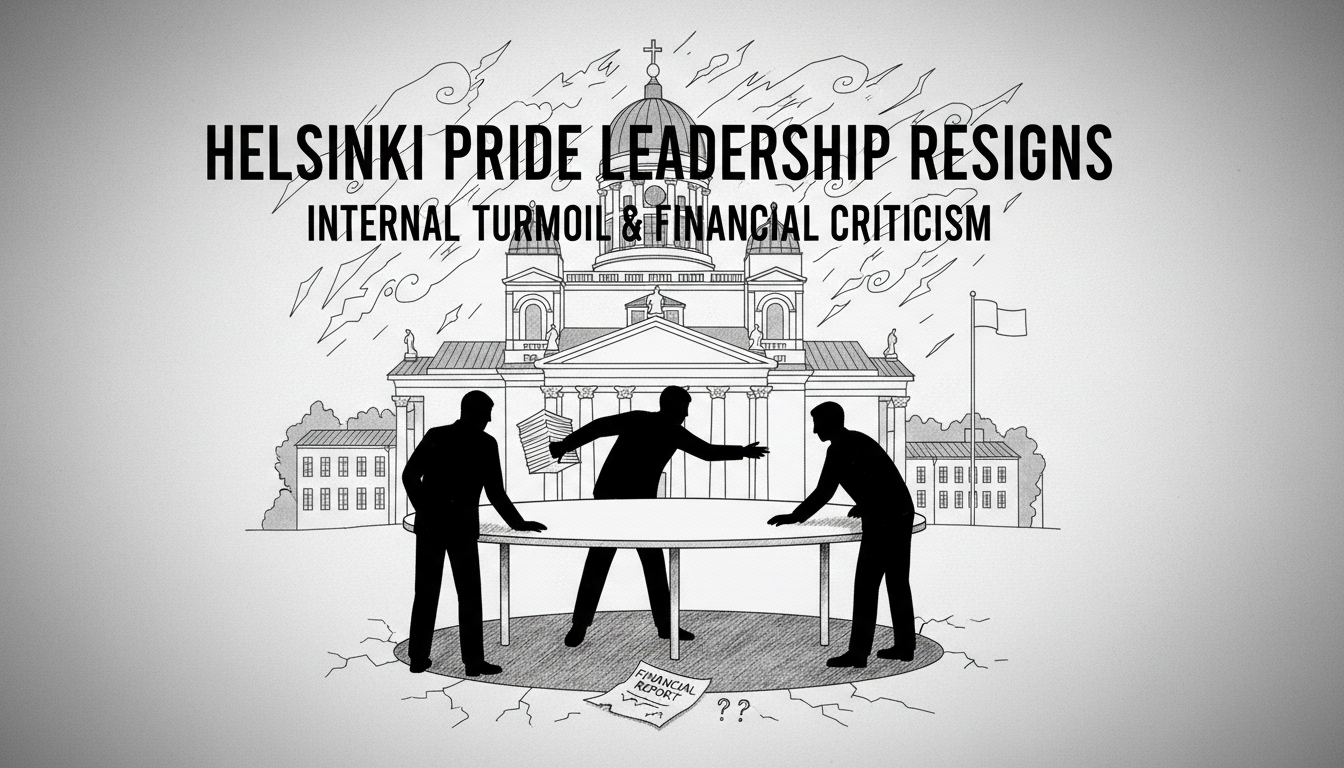 Helsinki Pride Leadership Resigns Amid Internal Turmoil and Financial Criticism