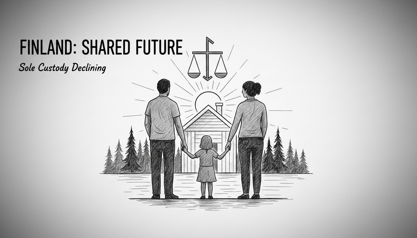Sole Custody Becoming Less Common in Finland