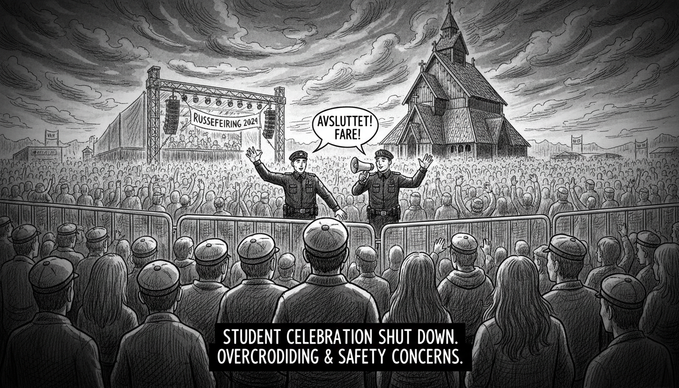 Norwegian Student Celebration Shut Down Over Safety Concerns