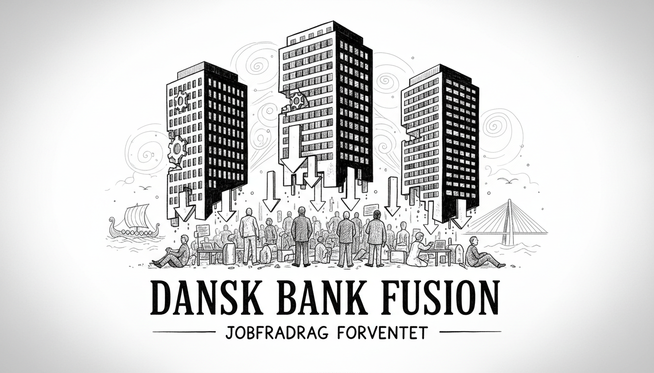 Danish Bank Merger Will Lead to Job Cuts