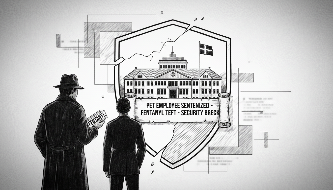 PET Employee Sentenced for Stealing Fentanyl From Headquarters