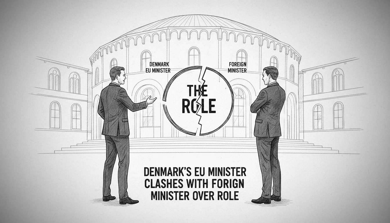 Denmark's EU Minister Clashes with Foreign Minister Over Role