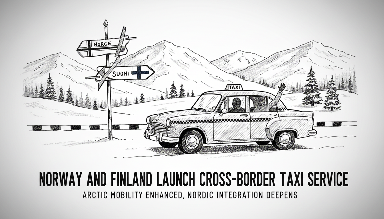 Norway and Finland Launch Cross-Border Taxi Service