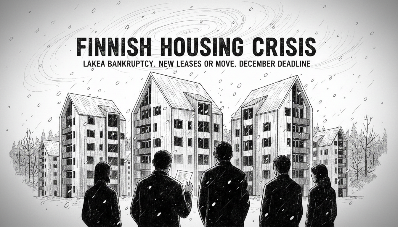 Finnish Housing Crisis Forces Residents to Sign New Leases or Move