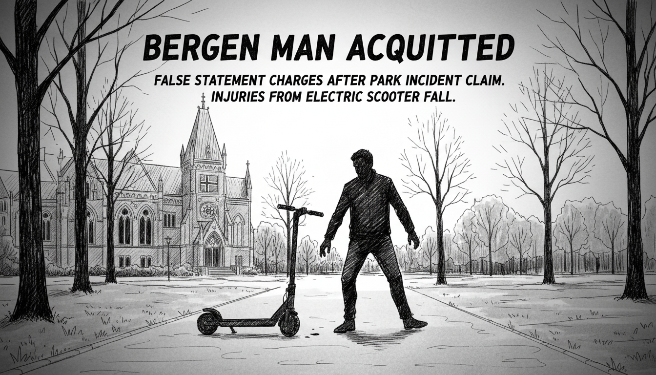 Bergen Man Acquitted of False Statement Charges After Park Incident Claim