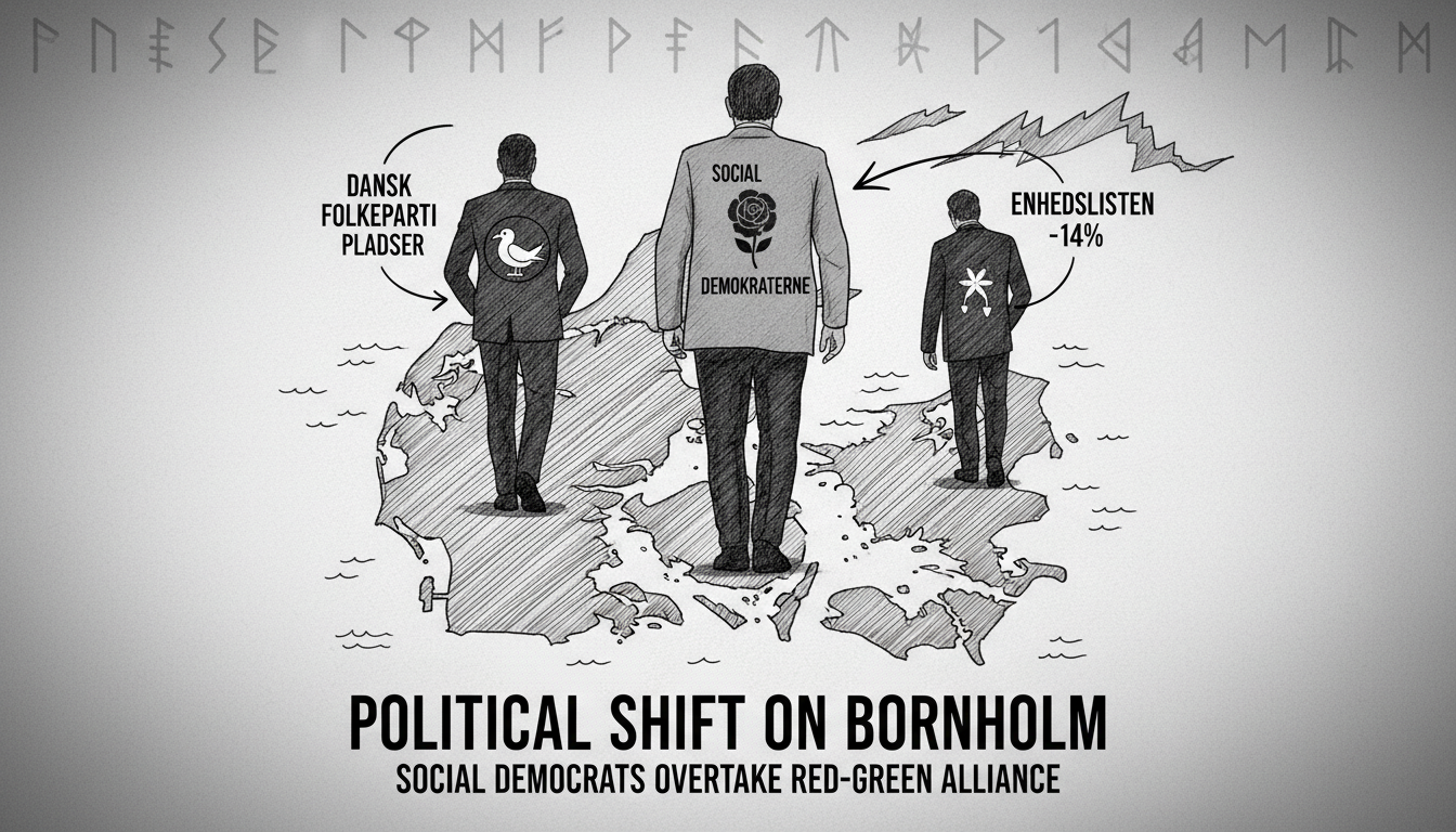Political Shift on Bornholm as Social Democrats Overtake Red-Green Alliance