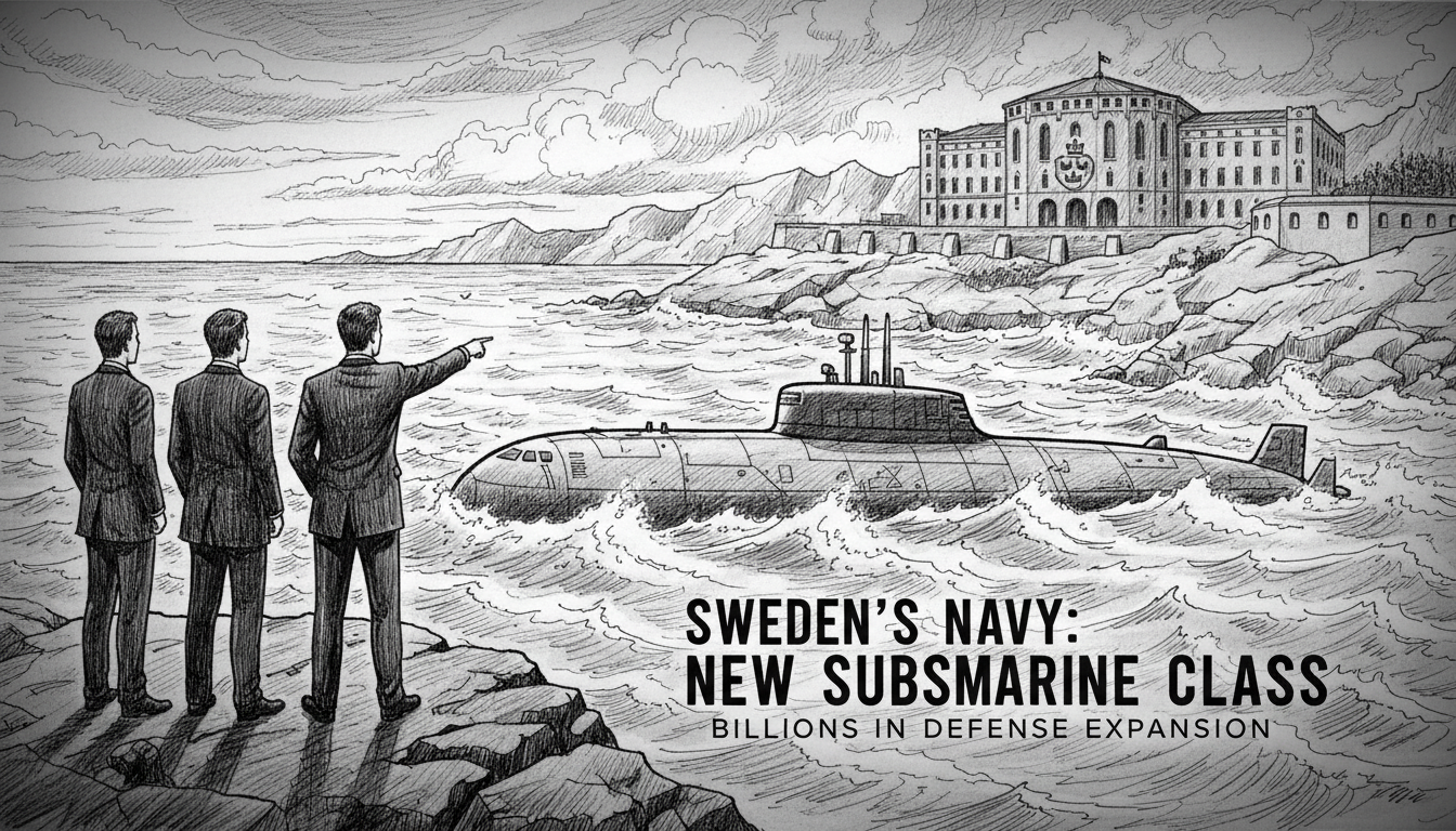 Sweden's Opposition Pushes for New Submarine Fleet Expansion