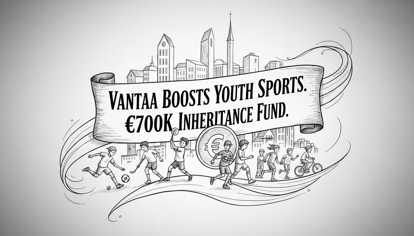 Vantaa to Use €700k Inheritance for Youth Sports Fund