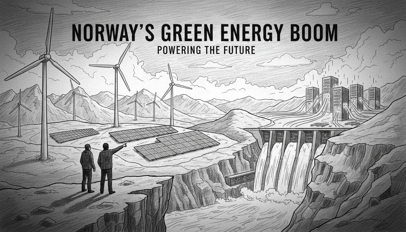Norway Braces for New Power Boom as Green Energy Projects Surge