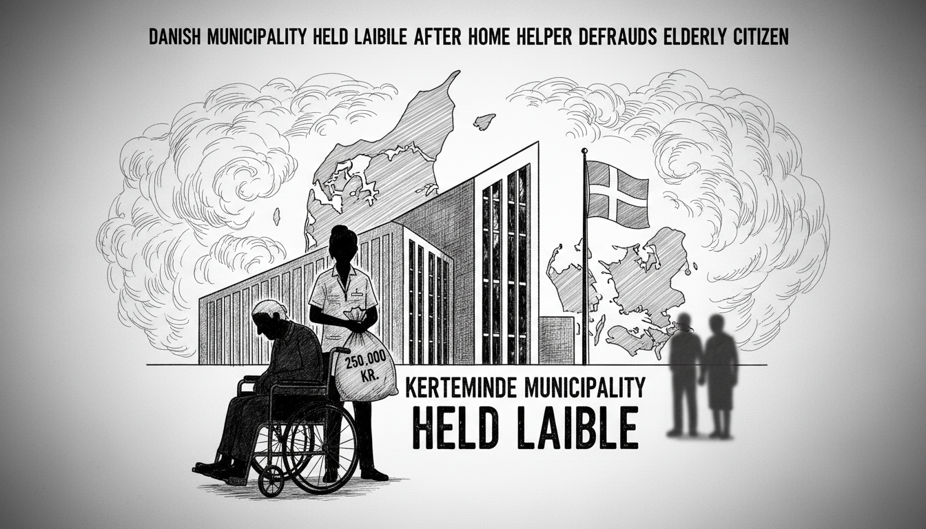 Danish Municipality Held Liable After Home Helper Defrauds Elderly Citizen
