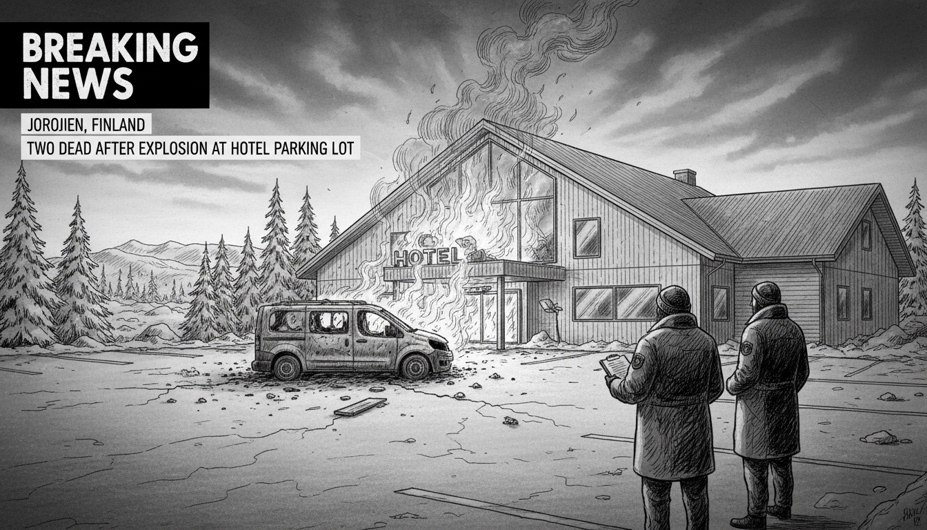 Two Dead After Explosion at Finnish Hotel Parking Lot