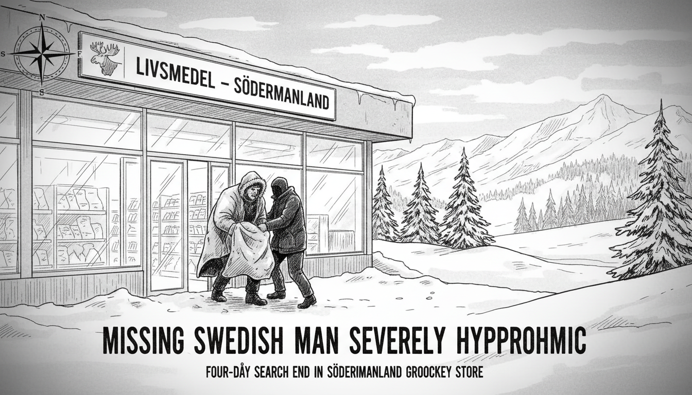 Missing Swedish Man Found Severely Hypothermic After Four-Day Search
