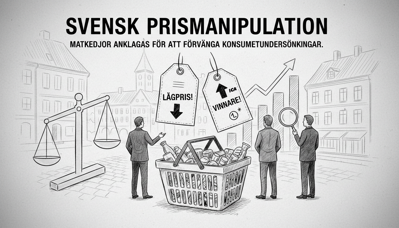 Swedish Grocery Chains Accused of Price Manipulation Before Consumer Surveys