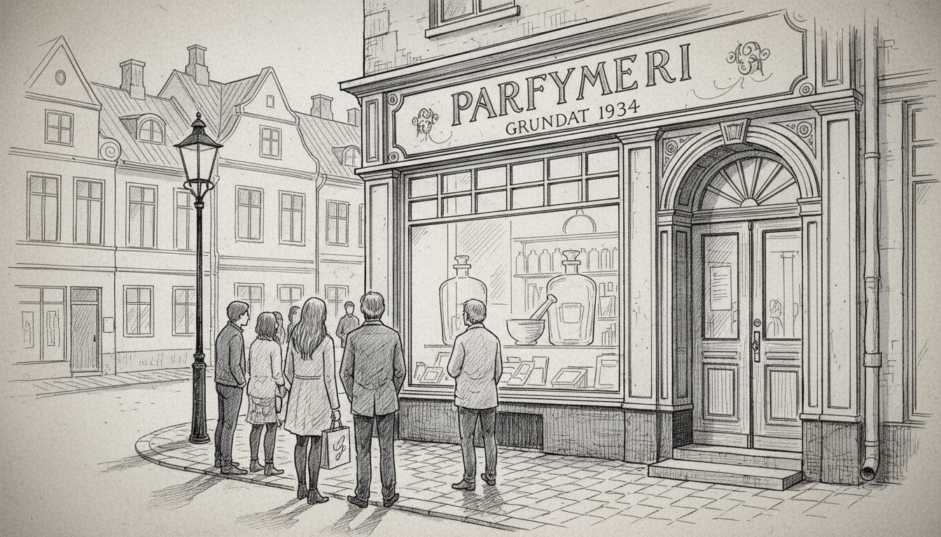Historic Gothenburg Perfumery Reopens After 90 Years